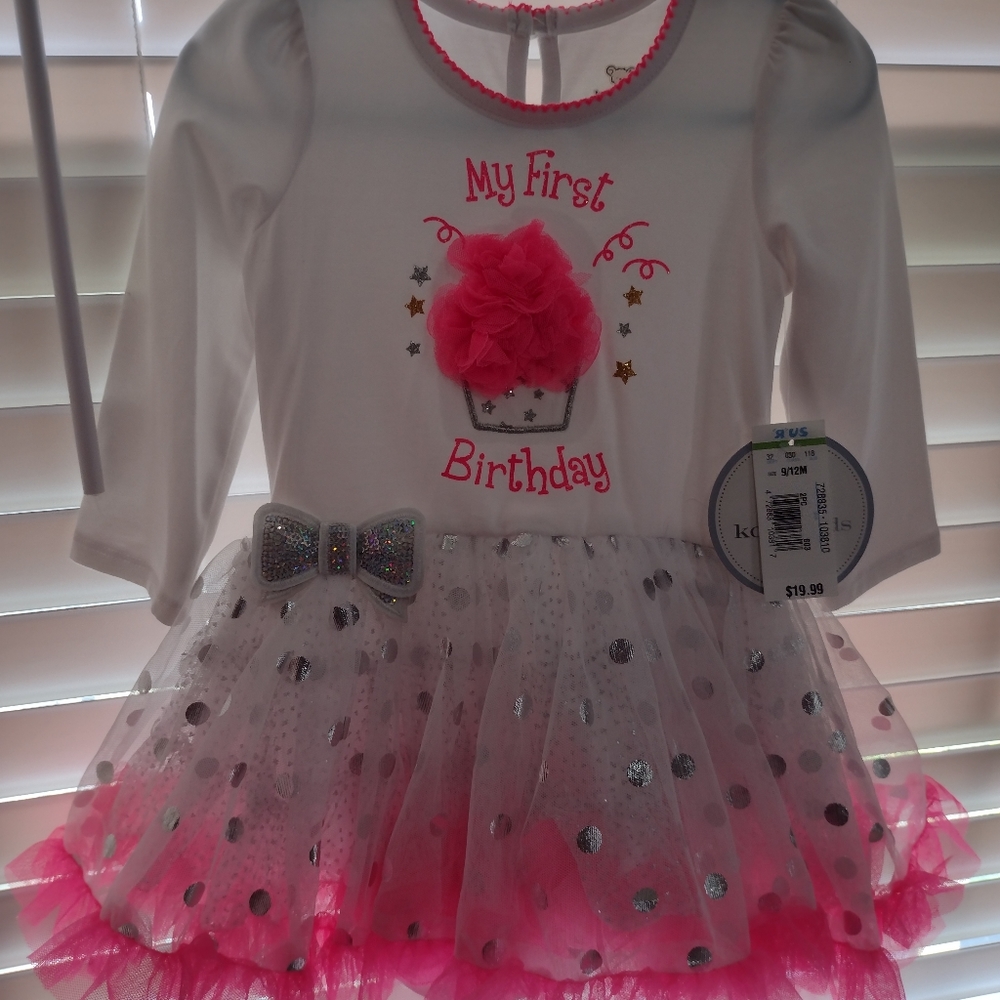 KOALAKIDS MY FIRTS BIRTHDAY TUTU DRESS BRAND NEW
